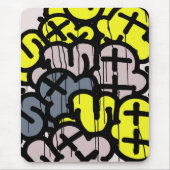 Tapis De Souris Graffiti Mousepad (Devant)