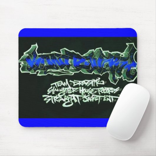 Tapis De Souris Graffiti Mousepad de Kontraversy (Avec souris)