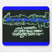Tapis De Souris Graffiti Mousepad de Kontraversy (Devant)