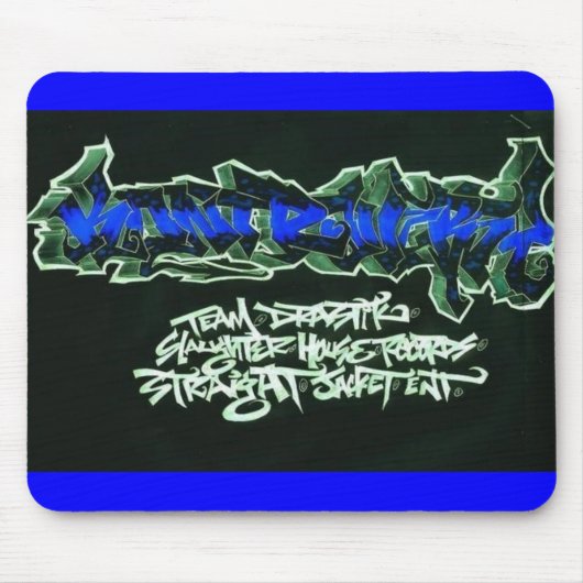 Tapis De Souris Graffiti Mousepad de Kontraversy (Devant)