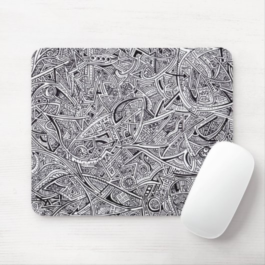 Tapis De Souris Graffiti Mousepad de Sharpie (Avec souris)