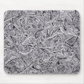 Tapis De Souris Graffiti Mousepad de Sharpie (Devant)