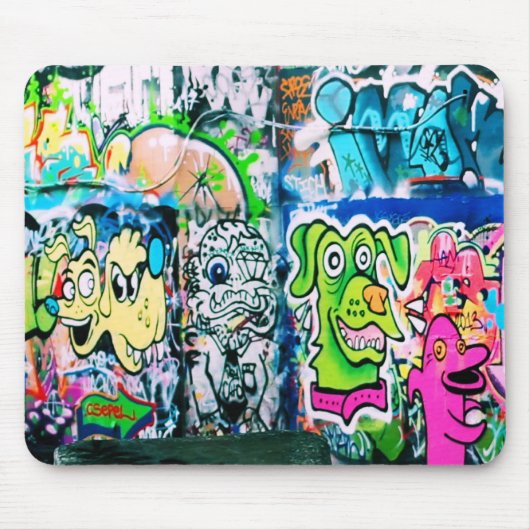 Tapis De Souris Graffiti Mousepad Southbank Skatepark (Devant)