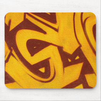 Tapis De Souris Graffiti orange