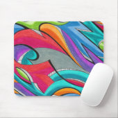 Tapis De Souris Graffiti | personnalisable (Avec souris)