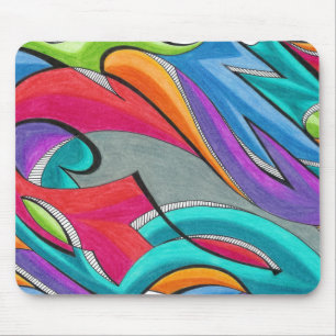 Tapis De Souris Graffiti personnalisable
