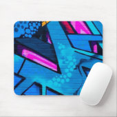 Tapis De Souris Graffiti urbain (Avec souris)