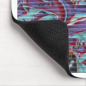 Tapis De Souris Graffiti violet sur Shutter (Coin)
