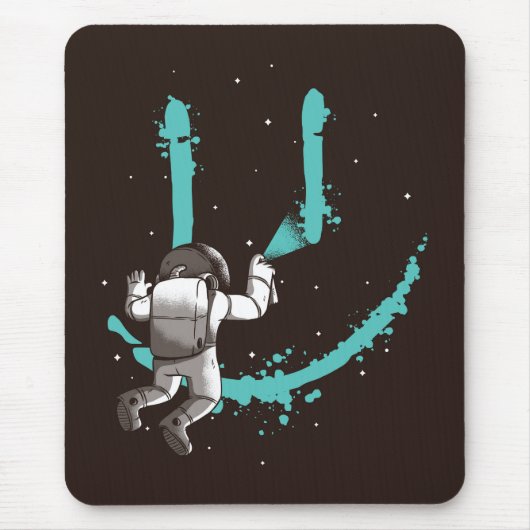 Tapis De Souris grafitti astronaute (Devant)