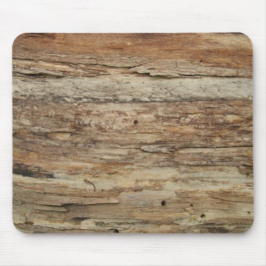 Tapis De Souris Grain de bois brut (Devant)