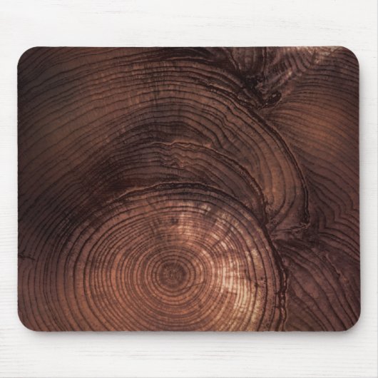 Tapis De Souris Grain en bois Mousepad de séquoia (Devant)