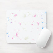 Tapis De Souris Graines Dandelion Falln Pride transgenre (Avec souris)