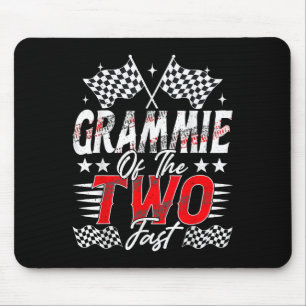 Tapis De Souris Grammie Des Deux Rapides Deuxième Voiture De Cours