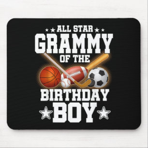 Tapis De Souris Grammy de la star du ballon de foot de l'anniversa