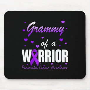 Tapis De Souris Grammy Du Cancer Pancréatique Guerrier Soutien Du 