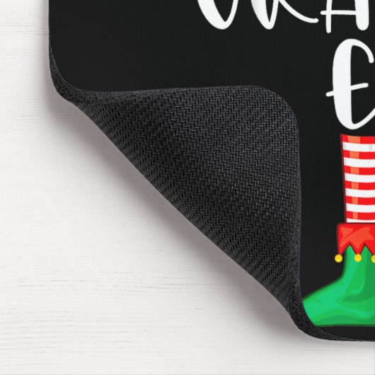 Tapis De Souris Grammy Elf Matching Family Group Christmas Party P (Coin)