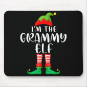 Tapis De Souris Grammy Elf Matching Family Group Christmas Party P (Devant)