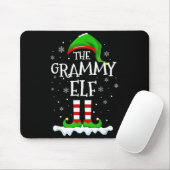 Tapis De Souris Grammy Elf Squad Xmas Family Matching Group Christ (Avec souris)