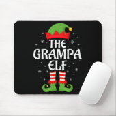 Tapis De Souris Grampa Elf Xmas Famille Correspondant Elf Squad Ch (Avec souris)