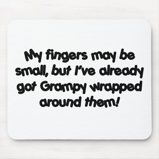 Tapis De Souris Grampy enveloppé (Devant)