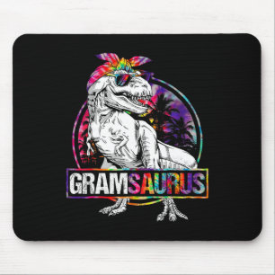 Tapis De Souris Gramsaurus Dinosaure Gram Saurus Famille T-Shirt À