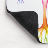 Tapis De Souris Grand arbre neuronal coloré (Coin)