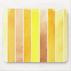 Tapis De Souris grand arrière - plan jaune d'aquarelle - aquarell