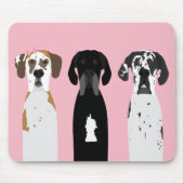 Tapis De Souris Grand Chien Danois (Devant)