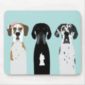 Tapis De Souris Grand Chien Danois (Devant)