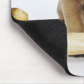 Tapis De Souris Grand chiot Dane avec os en studio (Coin)