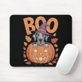 Tapis De Souris Grand Costume Dane Sur Halloween Citrouille Grand (Avec souris)