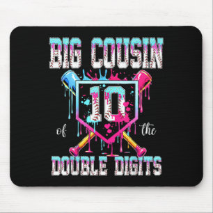 Tapis De Souris Grand cousin du garçon qui fête ses 10 ans