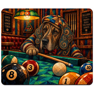 Tapis De Souris Grand Danois, Mosaïque Géométrique