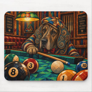 Tapis De Souris Grand Danois, Mosaïque Géométrique