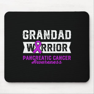 Tapis De Souris Grand D'Un Guerrier Pancréatique Purple Ribbon Sup