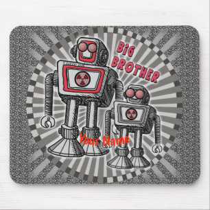 Tapis De Souris Grand frère robot