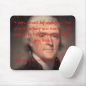 Tapis De Souris Grand gouvernement Mousepad (Avec souris)