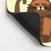 Tapis De Souris grand gros rufus de chat (Coin)