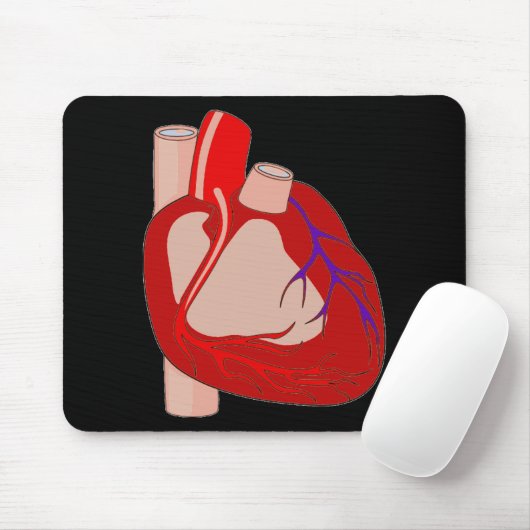 Tapis De Souris Grand Hearted (Avec souris)