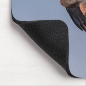 Tapis De Souris Grand Héron bleu en vol (Coin)