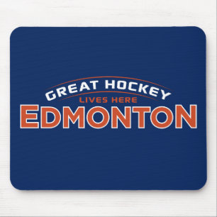 Tapis De Souris Grand Hockey Edmonton Blue Souse Pad
