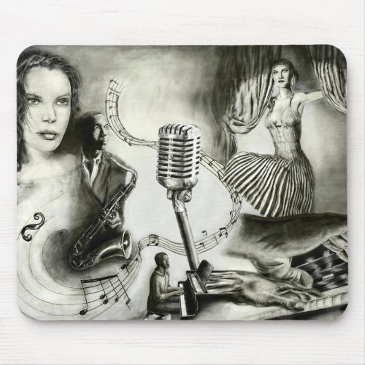 Tapis De Souris Grand jazz (Devant)
