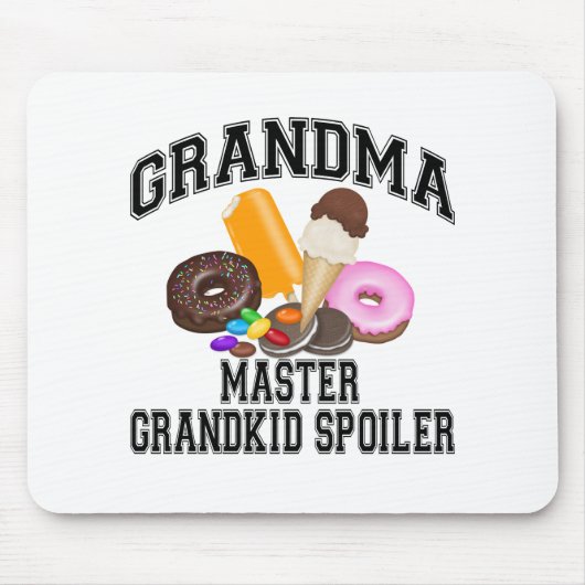 Tapis De Souris Grand-maman de spoiler de Grandkid (Devant)