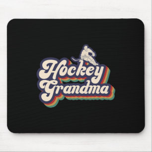Tapis De Souris Grand-mère de hockey sur glace d'un joueur de hock
