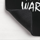 Tapis De Souris Grand-mère d'un guerrier Sensibilisation au cancer (Coin)