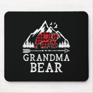 Tapis De Souris Grand-mère Oear Buffalo Plaid Family Matchi
