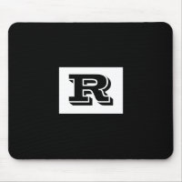 Grand Monogramme noir en gras, noir