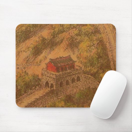 Tapis De Souris Grand Mur Badding Mousepad (Avec souris)