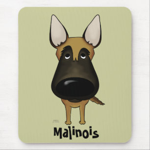 Tapis De Souris Grand nez Malinois