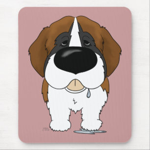 Tapis De Souris Grand nez St Bernard